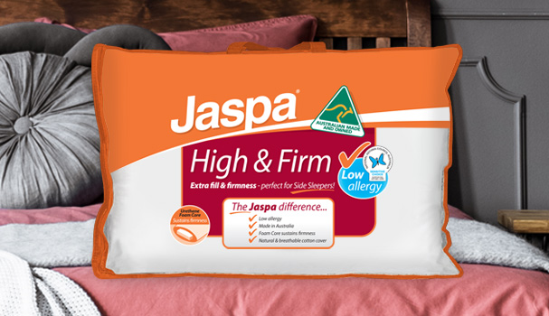 Jaspa high hotsell and firm pillow